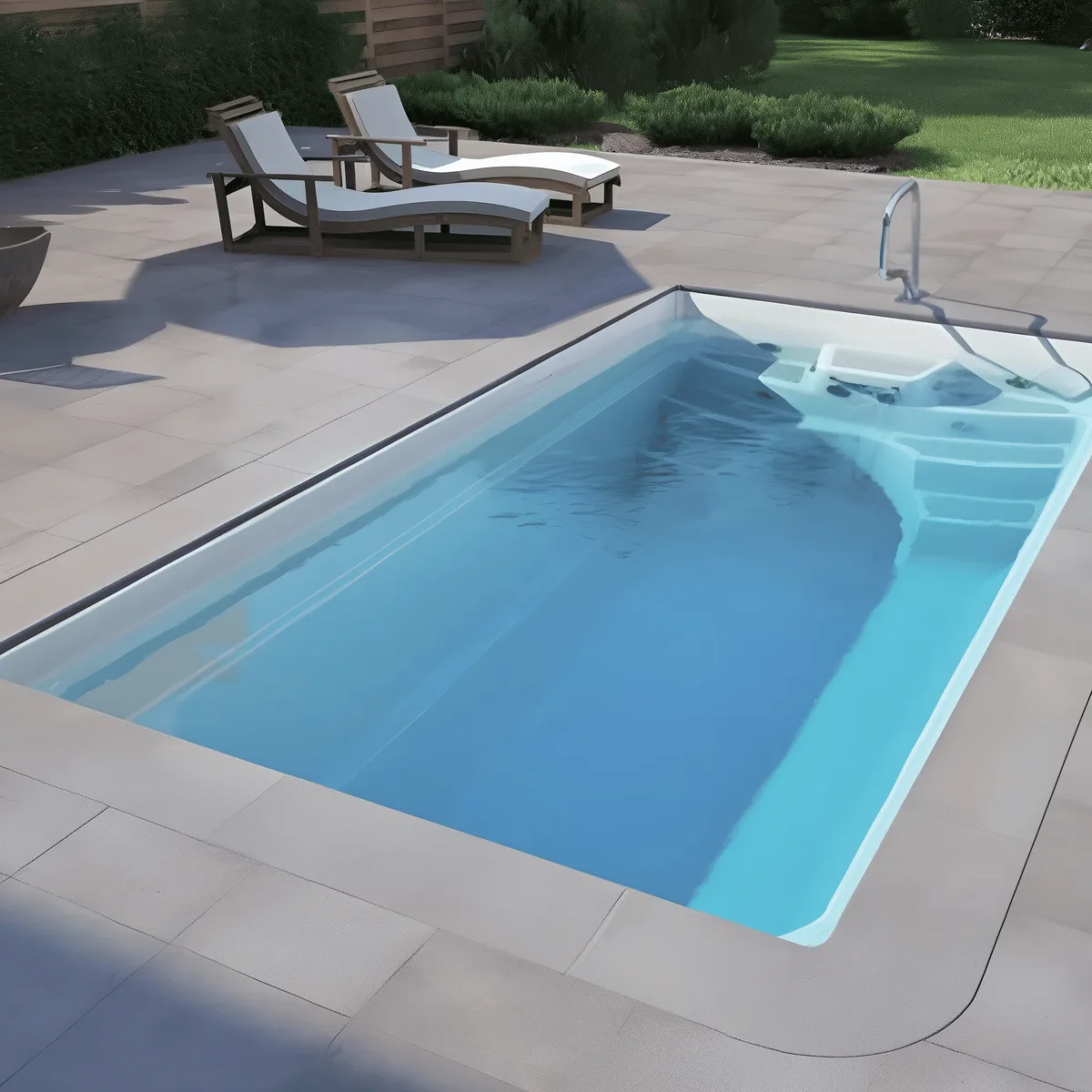 Композитный бассейн Laguna 5 — вид сверху в Великом Новгороде