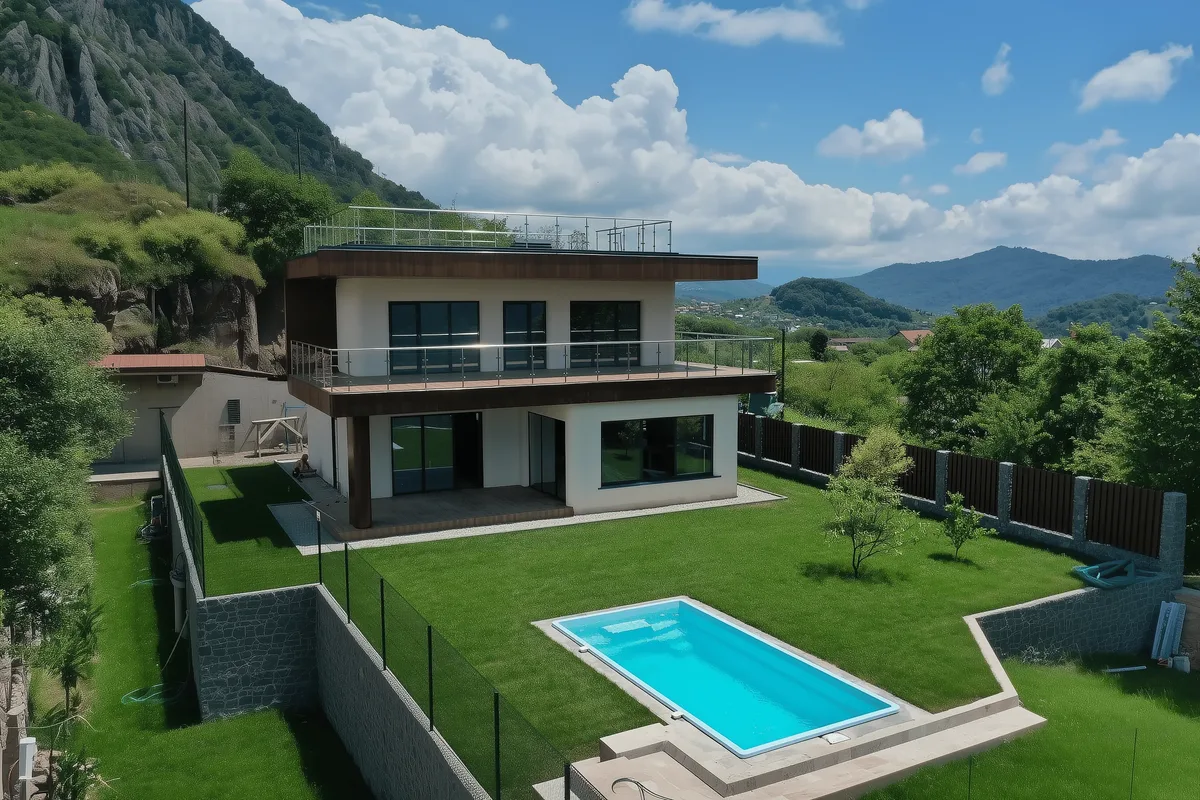 Композитный бассейн Laguna 6 — визуализация в Великом Новгороде