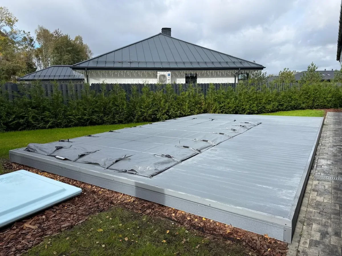 Покрывало Laguna Cover Mesh — установка в Великом Новгороде