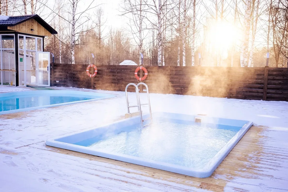 Композитный бассейн Laguna 4 — установка в Великом Новгороде